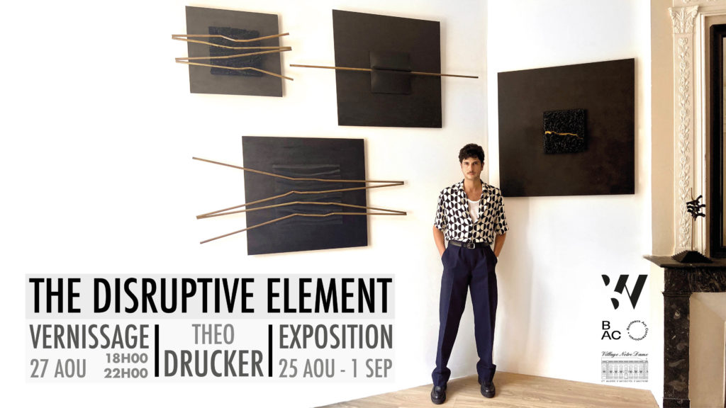 1er Exposition de Théo Drucker - The disruptive element