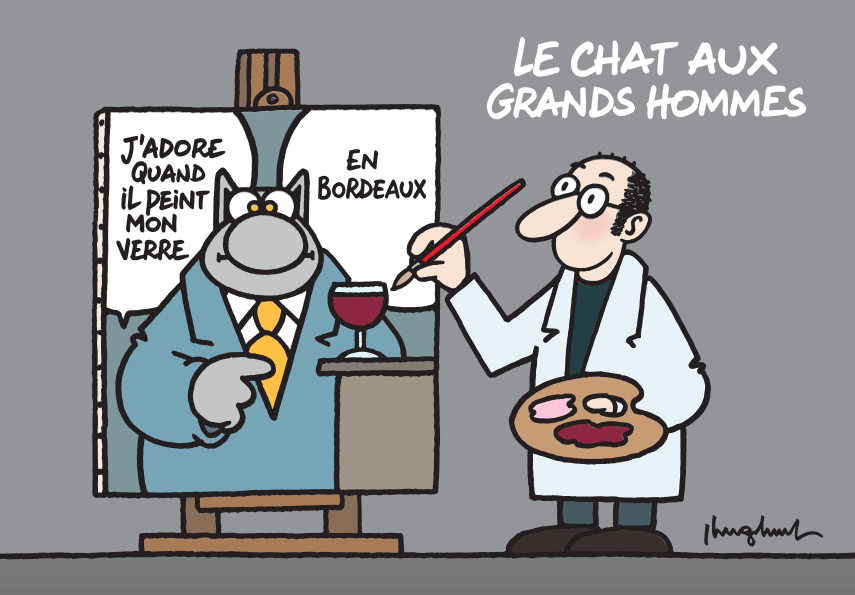 Le Chat aux Grands Hommes – Philippe Geluck