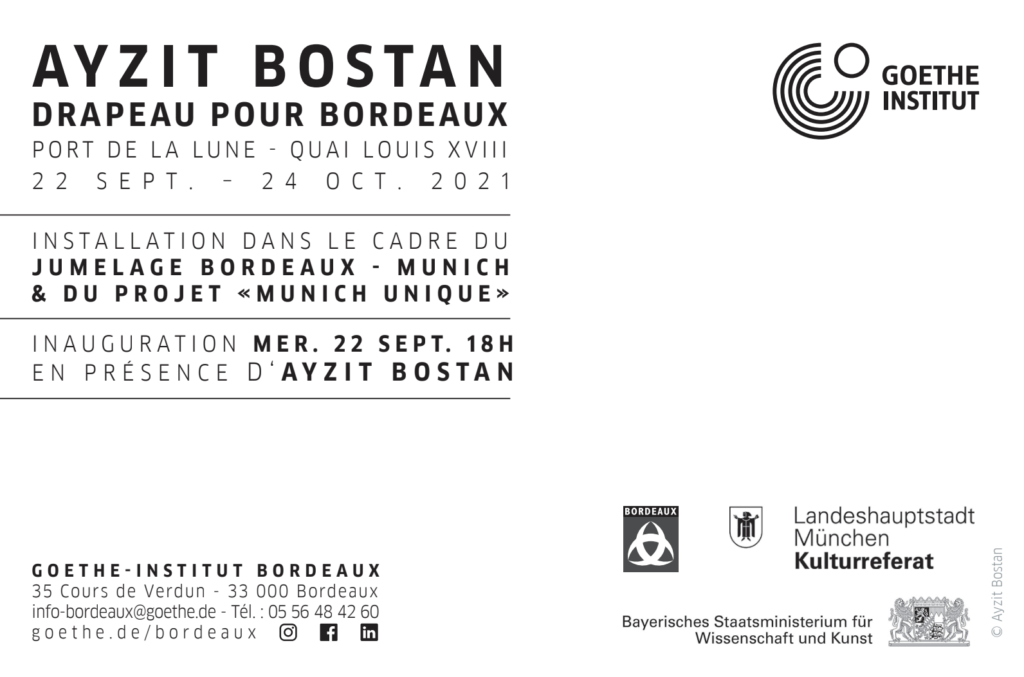Carte invitation © Hervé Lejeune/Goethe-Institut Bordeaux