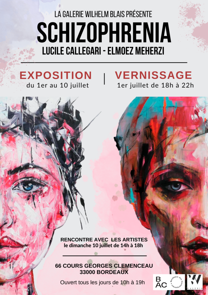 Exposition de Lucile Callegari et Elmoez Meherzi - Schizophrenia #2