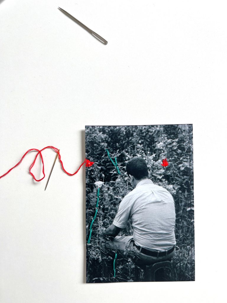 Atelier « Broderie sur carte postale »